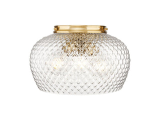 Buy modern-brushed-gold Adeline Flush Mount Light by Golden