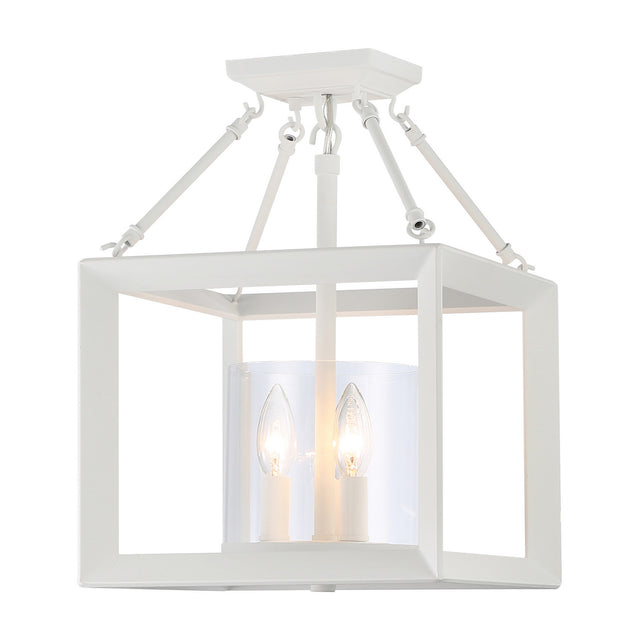 Smyth Semi-Flush Mount Ceiling Light by Golden