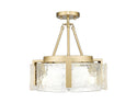 Aenon Flush Mount Ceiling Light by Golden