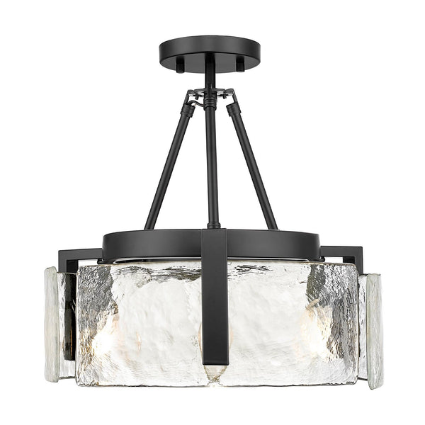 Aenon Semi-Flush Mount Ceiling Light by Golden