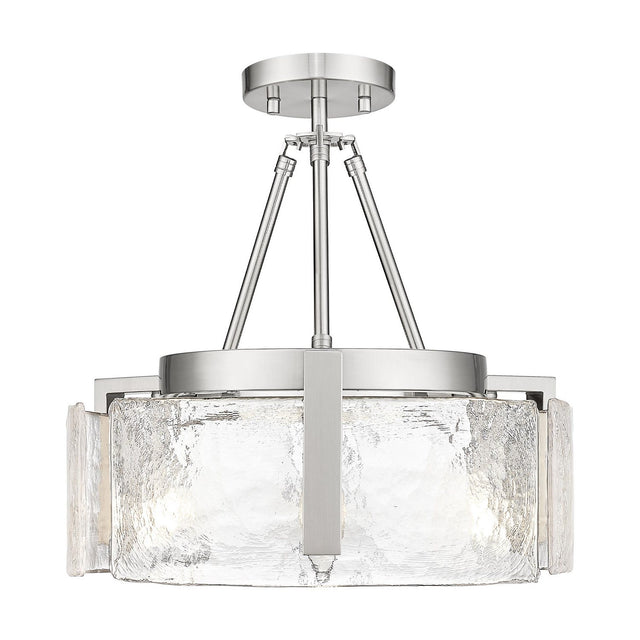 Aenon Semi-Flush Mount Ceiling Light by Golden