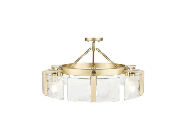 Aenon Flush Mount Ceiling Light by Golden
