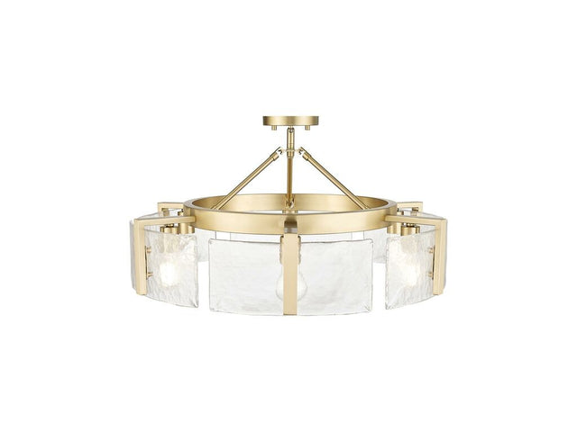 Aenon Flush Mount Ceiling Light by Golden