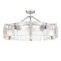 Aenon Semi-Flush Mount Ceiling Light by Golden