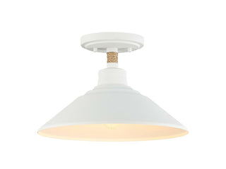 Buy natural-white Journey Semi Flush Mount Light by Golden