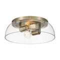 Duncan Flush Mount Ceiling Light by Golden