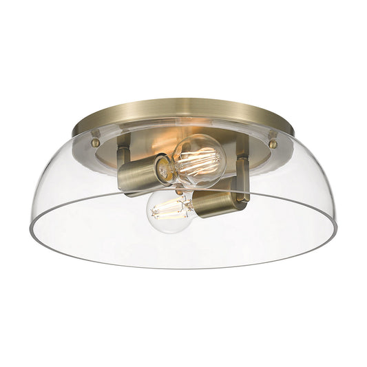 Duncan Flush Mount Ceiling Light by Golden