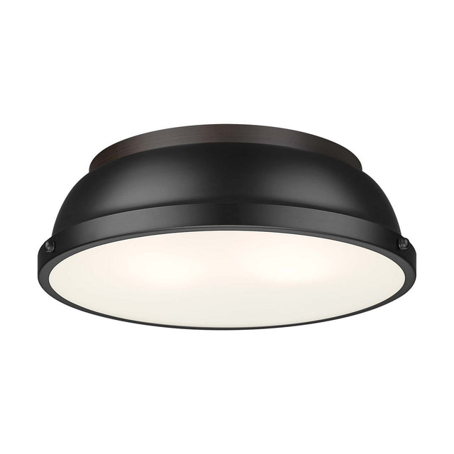 Duncan Flush Mount Light by Golden