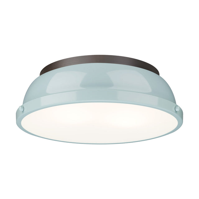 Duncan Flush Mount Ceiling Light by Golden