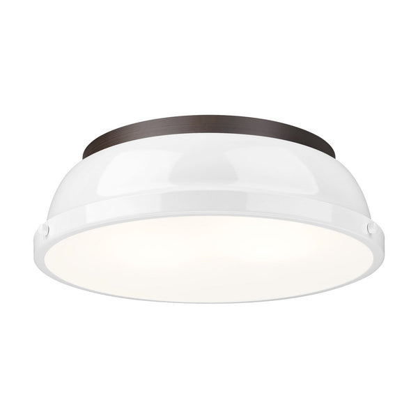 Duncan Flush Mount Light by Golden