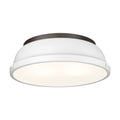 Duncan Flush Mount Ceiling Light by Golden