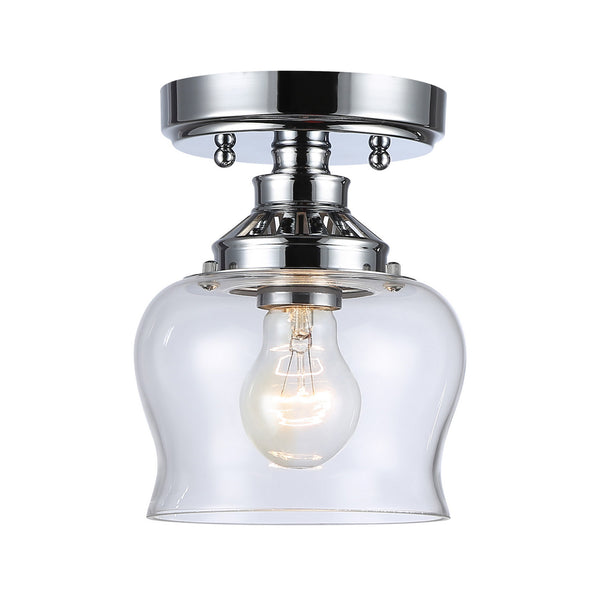 Daphne Semi-Flush Mount Ceiling Light by Golden