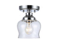 Daphne Semi Flush Mount Light by Golden