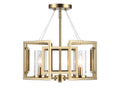 Marco Semi Flush Mount Light by Golden