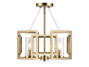 Marco Semi Flush Mount Light by Golden