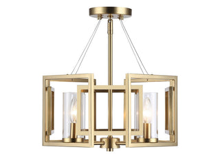 Marco Semi Flush Mount Light by Golden