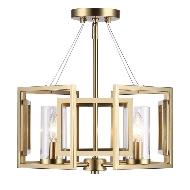 Marco Semi-Flush Mount Ceiling Light by Golden