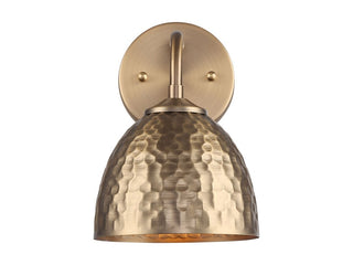 Buy modern-brass-with-modern-brass-glass-and-brass-gold-shade Shepard Sconce by Golden