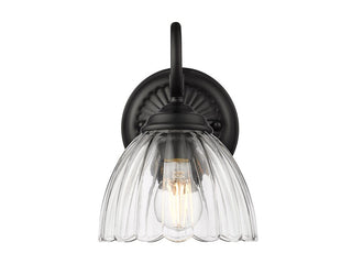 Buy matte-black Audra Sconce by Golden