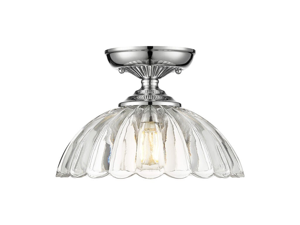 Audra Semi-Flush Mount Ceiling Light by Golden