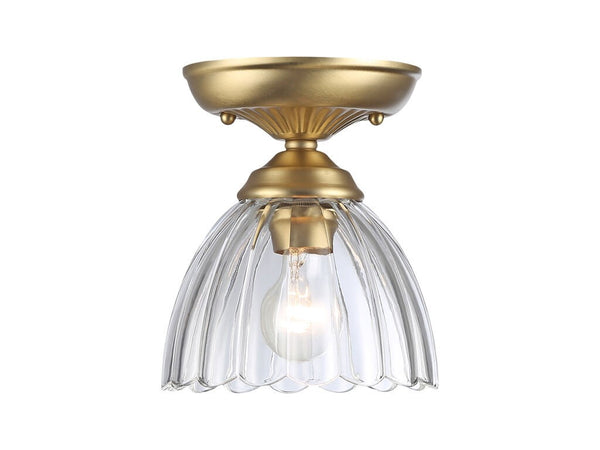 Audra Semi Flush Mount Light by Golden
