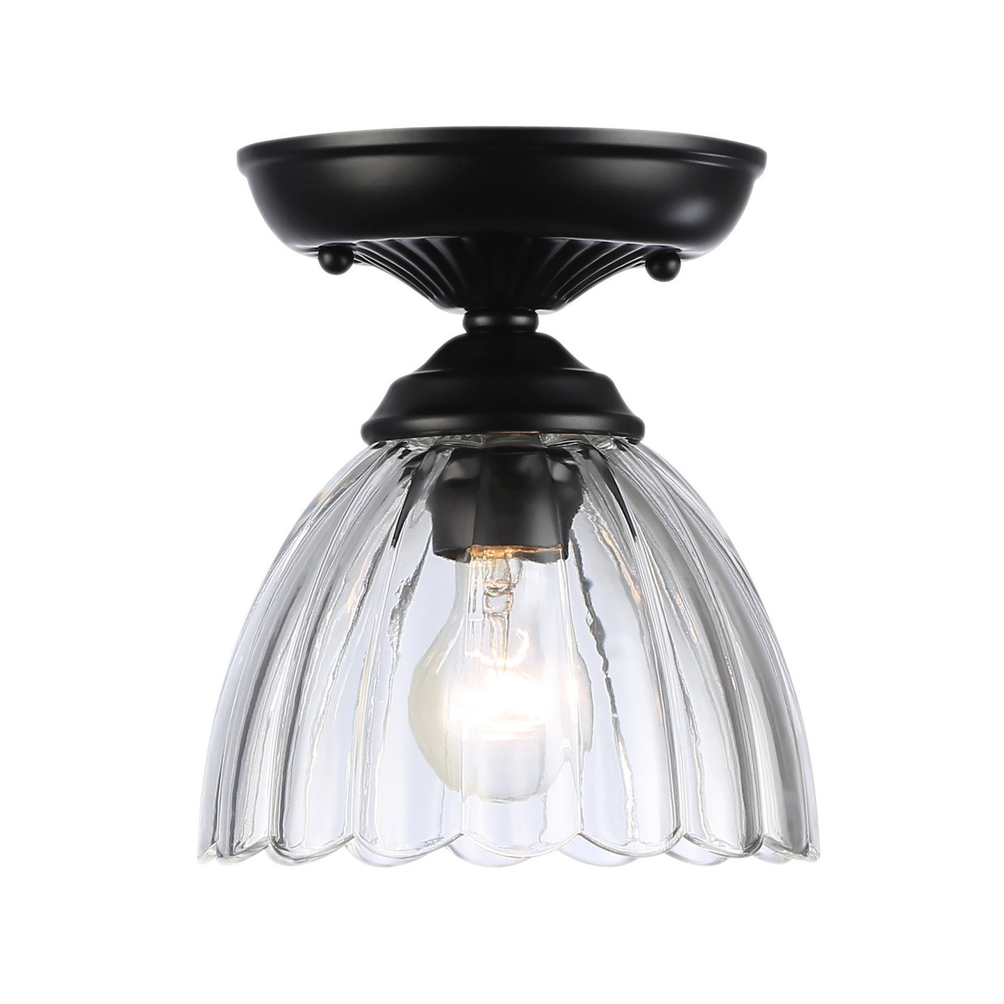 Audra Semi-Flush Mount Ceiling Light by Golden