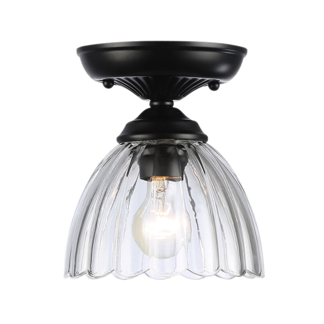 Audra Semi-Flush Mount Ceiling Light by Golden