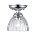 Audra Semi-Flush Mount Ceiling Light by Golden