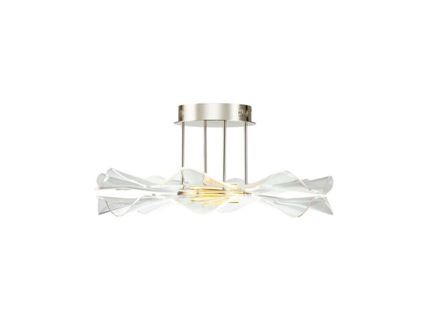 Vetrina Semi Flush Mount Light by Golden