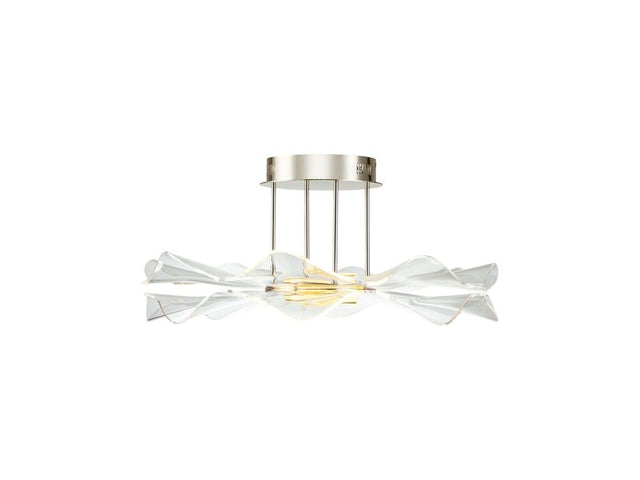 Vetrina Semi Flush Mount Light by Golden