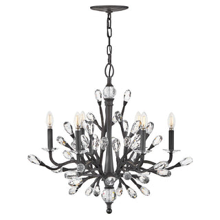 Buy brushed-graphite Eve Chandelier by Fredrick Ramond