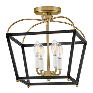 Tate Semi Flush Mount Light by Lark