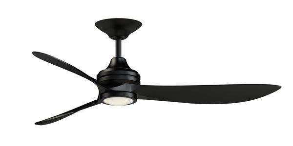 Aviara Outdoor (Damp) Ceiling Fan with Light by Fanimation