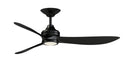 3-Blades Aviara Outdoor (Damp) Ceiling Fan with Light by Fanimation