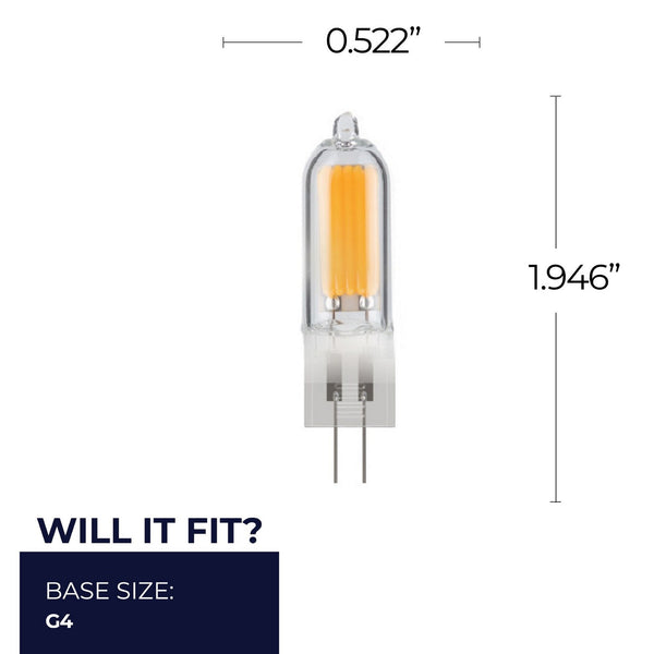 Light Bulb in Clear Finish by Bulbrite (on Backorder ~46003*)