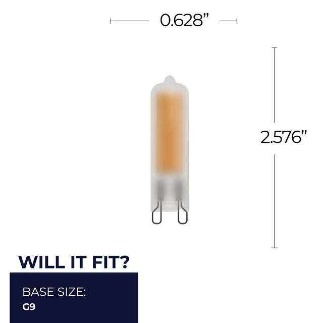 Bi-Pin G9 T5 120.00V 3000k Light Bulb by Bulbrite