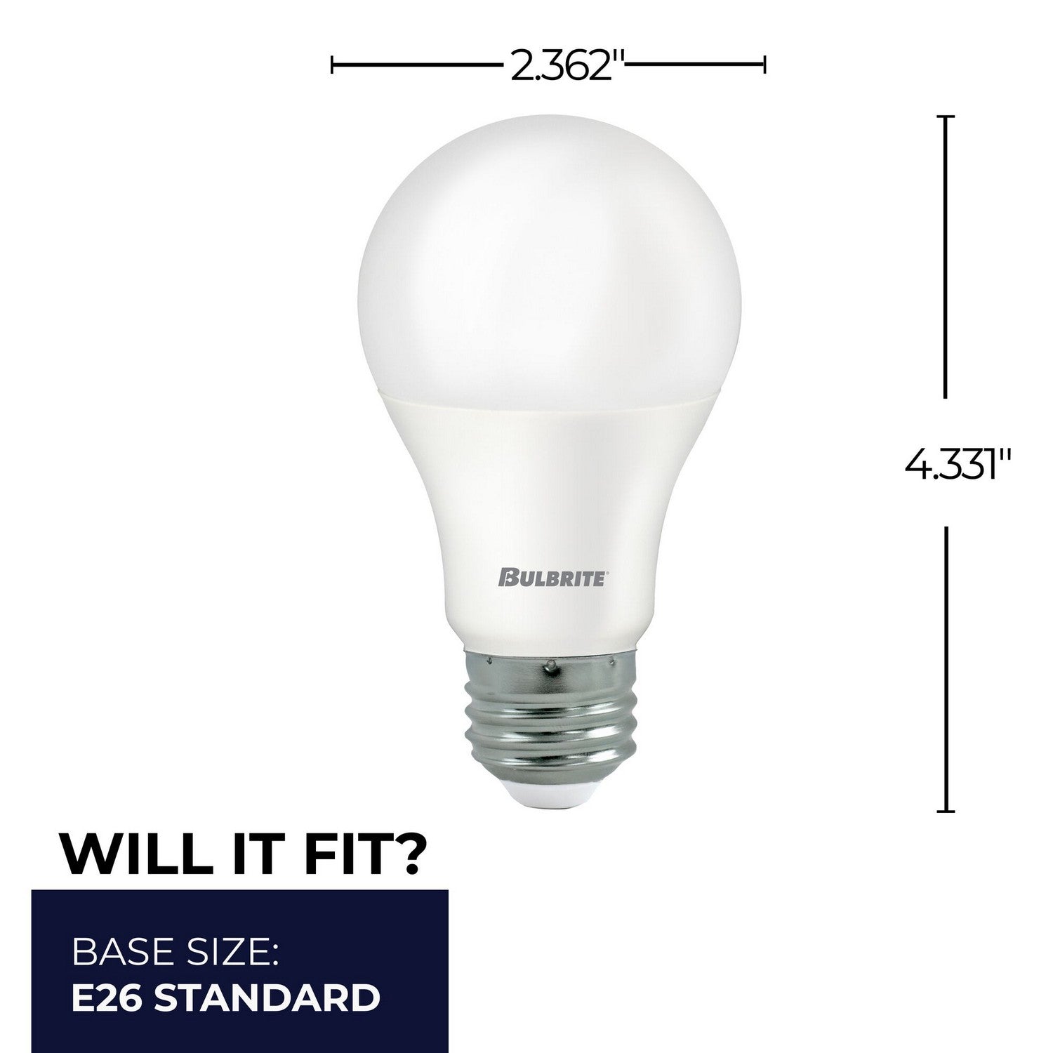Bulbrite - 774246 - Light Bulb - Frost from Lighting & Bulbs Unlimited in Charlotte, NC