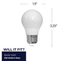 7 Watt E26 A15 120.00V 2700k Light Bulb by Bulbrite