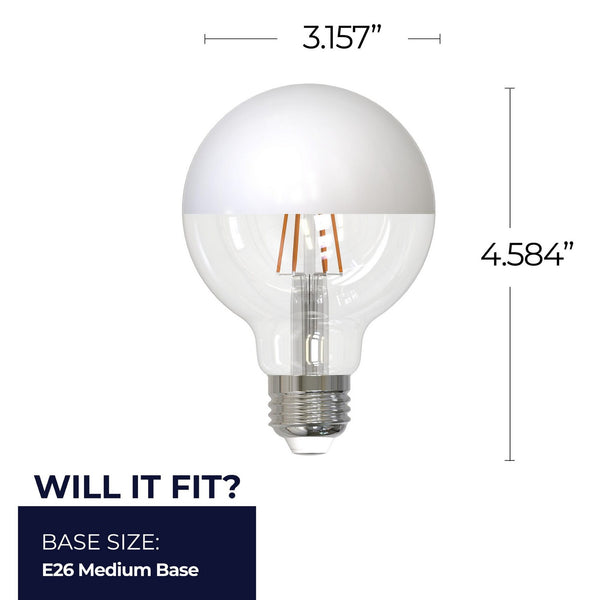Globe E26 G25 120.00V 2700k Light Bulb by Bulbrite