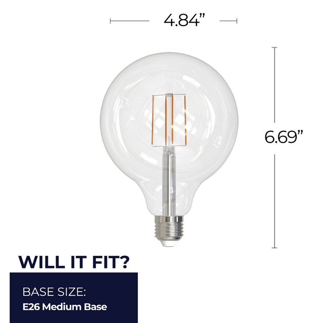 Globe E26 G40 120.00V 4000k Light Bulb by Bulbrite