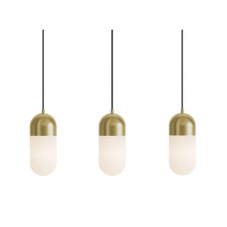 Buy light-antique-brass Irvine Outdoor (Damp) Pendant by AFX Lighting