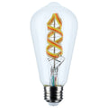 Antique 6 Watt E26 ST19 120.00V LED 2700k Light Bulb by Satco
