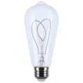 Antique 6 Watt E26 ST19 120.00V LED 2700k Light Bulb by Satco