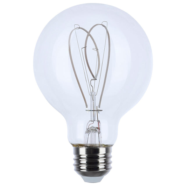 Globe 6 Watt E26 G25 120.00V LED 2700k Light Bulb by Satco