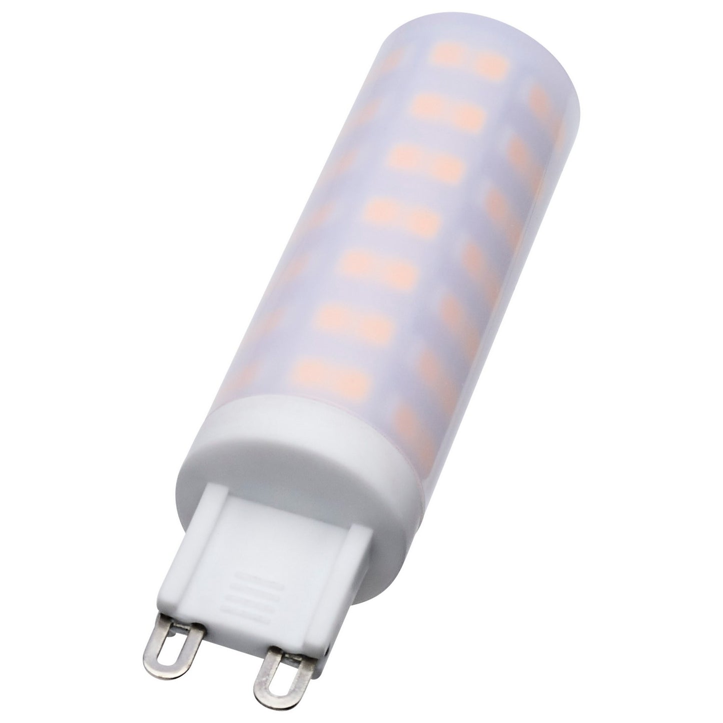 Bi-Pin 6.5 Watt (60 Watt Equivalent) G9 Double Loop T6 120V LED 3000k Light Bulb by Satco