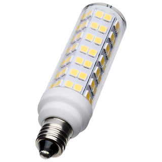 Tubular 6 Watt E11 T6 120V Outdoor (Damp)LED 5000k Light Bulb by Satco