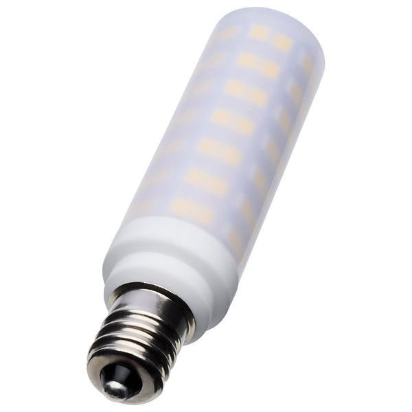 Tubular 6 Watt E12 T6 120V Outdoor (Damp)LED 5000k Light Bulb by Satco