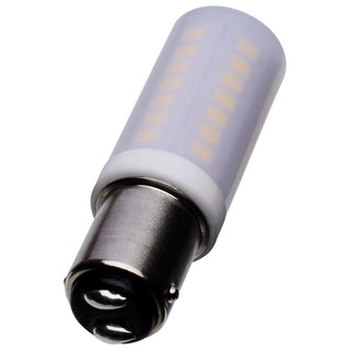 Tubular 5 Watt BA15d T6 120V Outdoor (Damp)LED 5000k Light Bulb by Satco