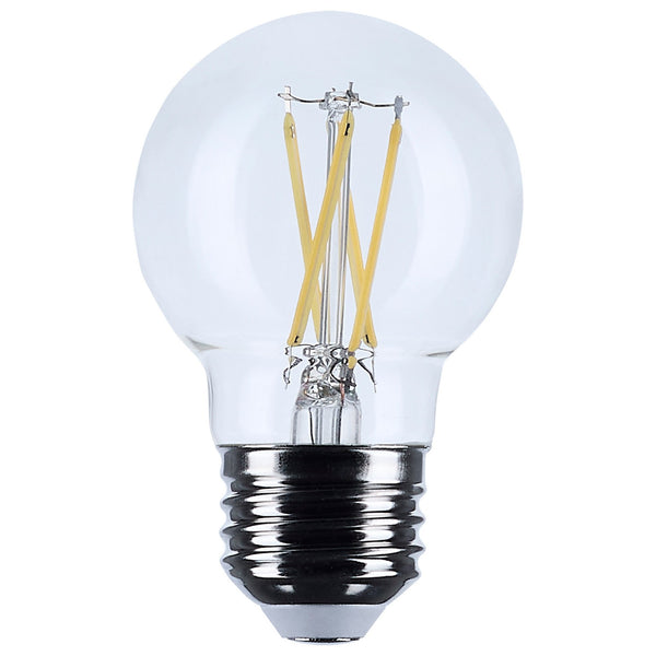 4 Watt E26 G16.5 120V Outdoor (Wet)LED 3500k Light Bulb by Satco