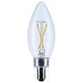 Torpedo 3 Watt E12 B11 120.00V LED 3000k Light Bulb by Satco